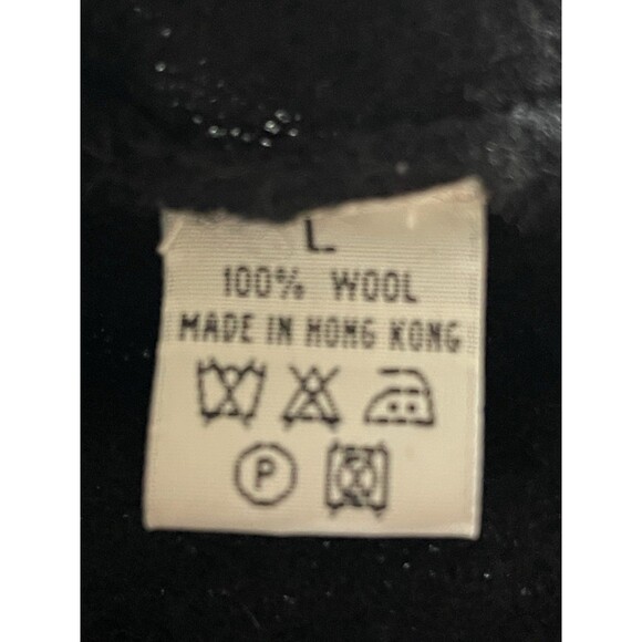 VRIKKE All Over Embroidered Wool Cardigan Sweater Norwegian Irene Haugland Large - Picture 7 of 11